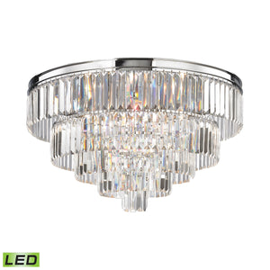 Palacial 31' 6 Light LED Chandelier in Polished Chrome