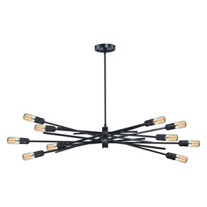 Xenia 25' 10 Light Chandelier in Oil Rubbed Bronze