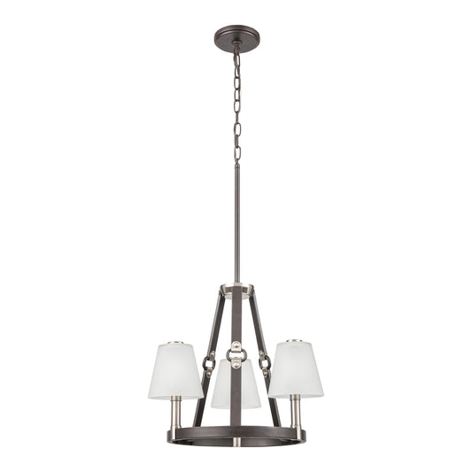 Armstrong Grove 18" 3 Light Chandelier in Espresso