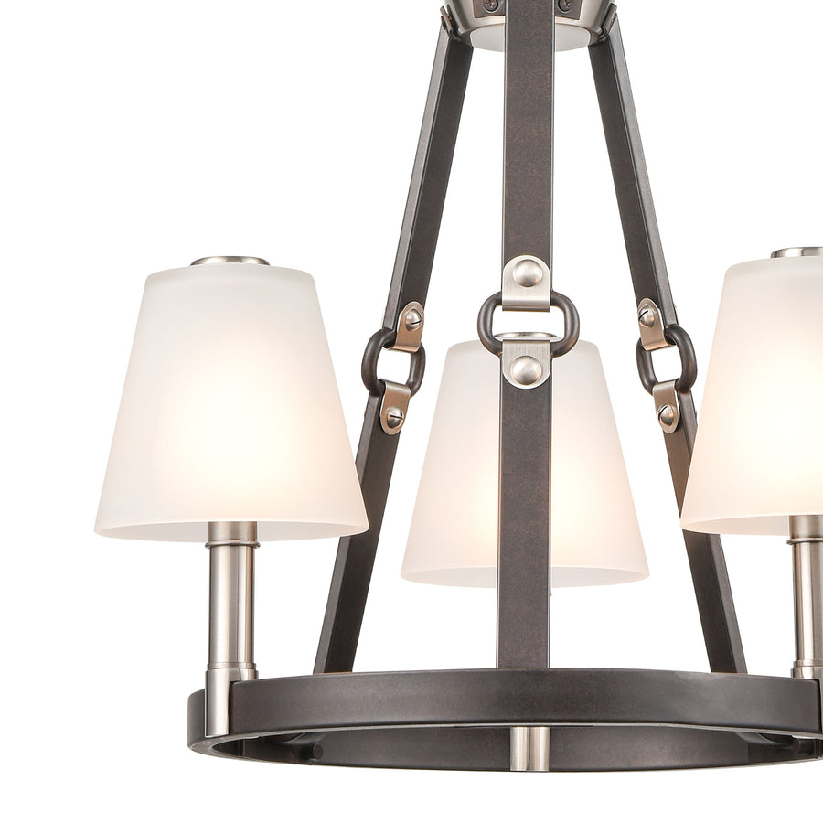 Armstrong Grove 18' 3 Light Chandelier in Espresso