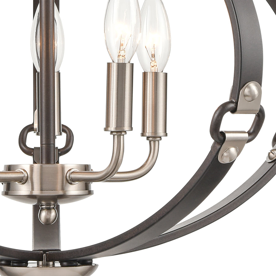 Armstrong Grove 20' 5 Light Chandelier in Espresso