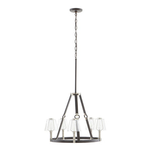 Armstrong Grove 25' 5 Light Chandelier in Espresso