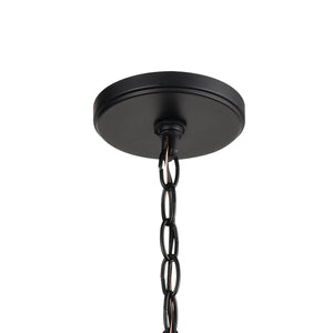 Barrow 12' 3 Light Chandelier in Matte Black