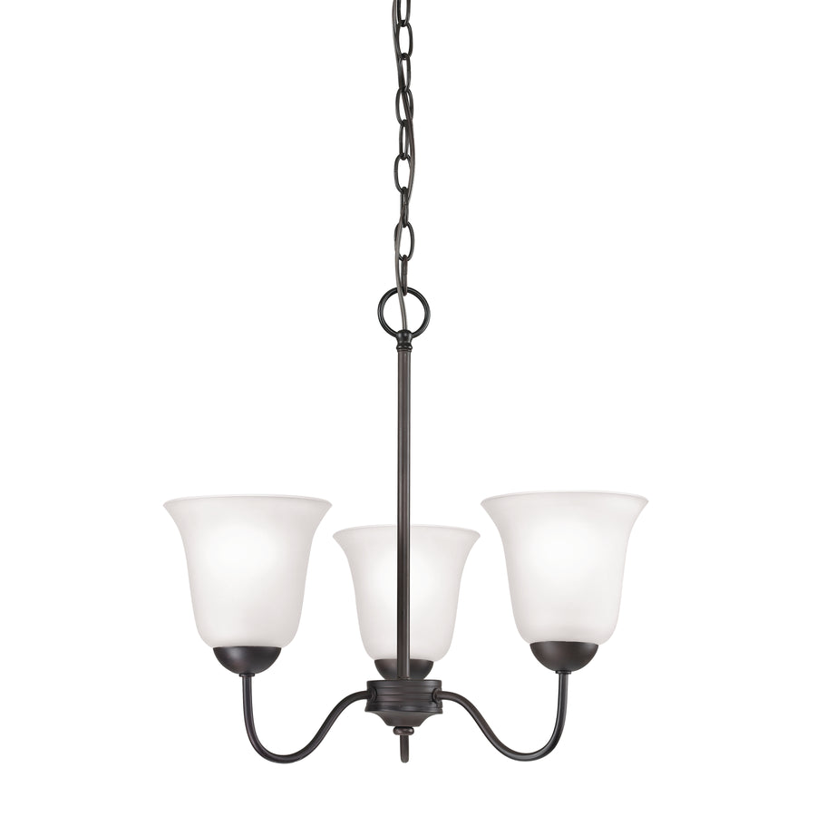 Conway 19' 3 Light Chandelier in Oil Rubbed Bronze