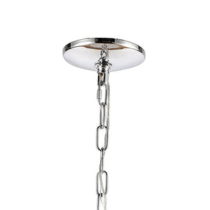 Crystique 38' 12 Light Chandelier in Polished Chrome