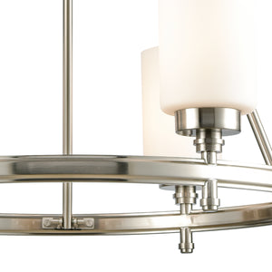 Dawson 25' 6 Light Chandelier in Satin Nickel