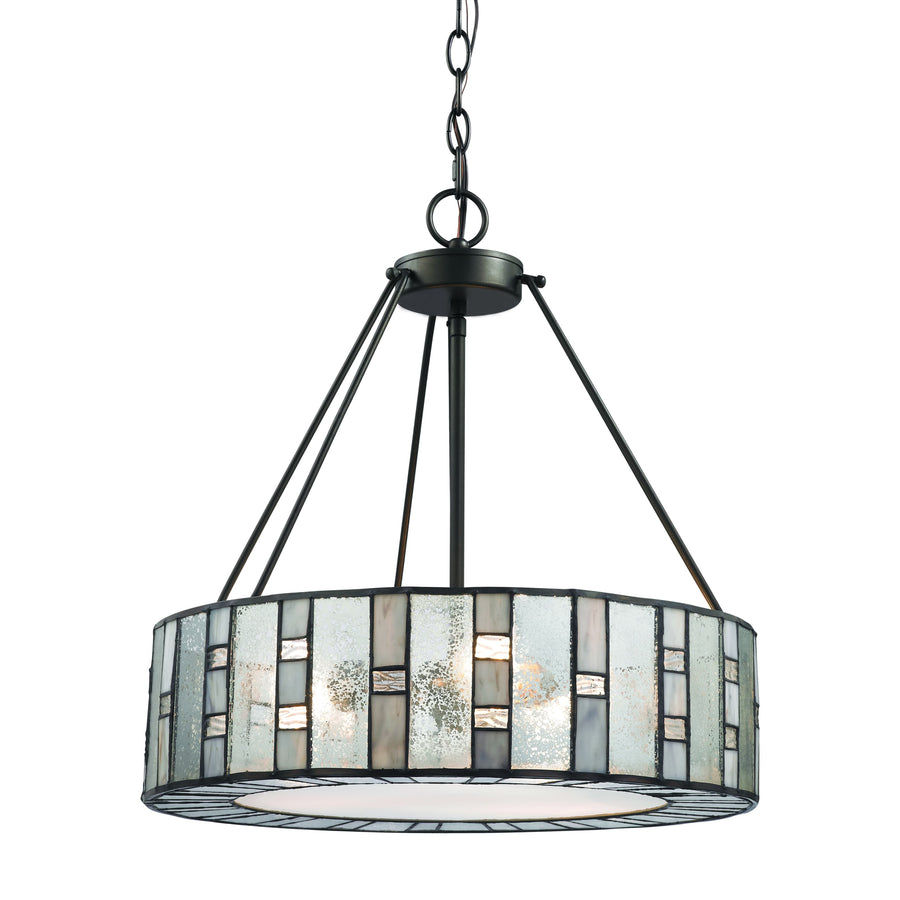 Ethan 18' 3 Light Chandelier in Tiffany Bronze