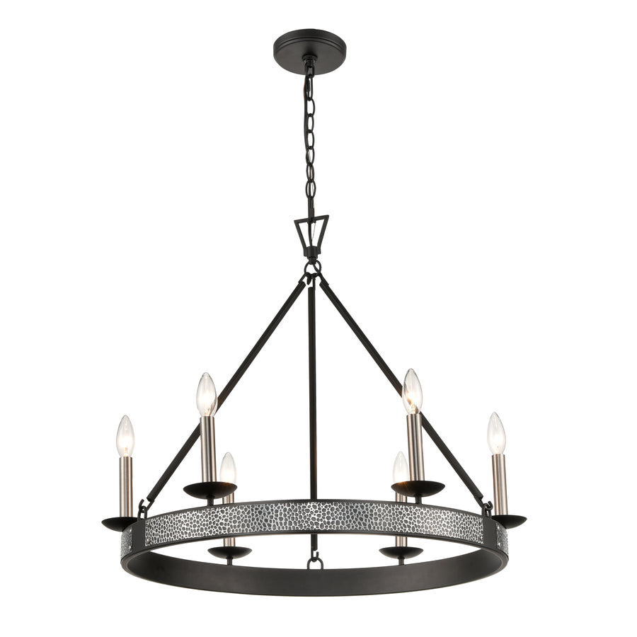 Impression 27' 6 Light Chandelier in Oil Rubbed Bronze