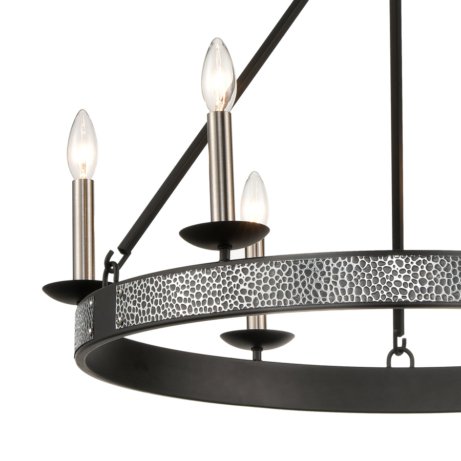 Impression 27' 6 Light Chandelier in Oil Rubbed Bronze