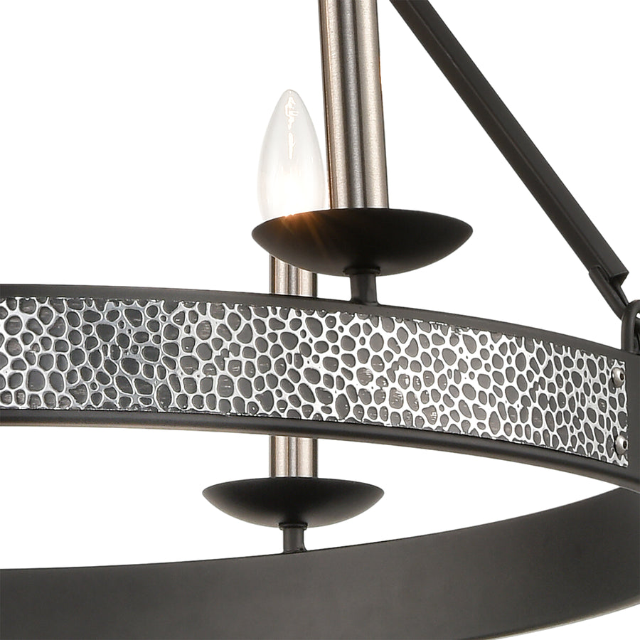 Impression 27' 6 Light Chandelier in Oil Rubbed Bronze