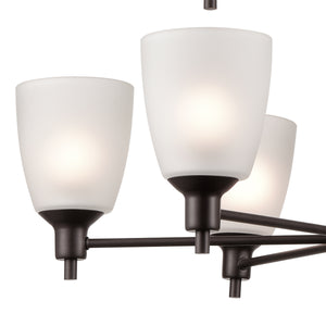 Jackson 29' 9 Light Chandelier in Oil Rubbed Bronze