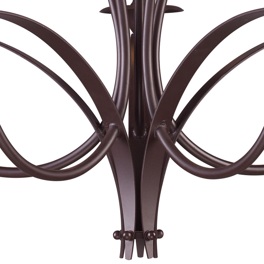 Medford 26' 5 Light Chandelier in Oiled Bronze