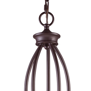 Medford 26' 5 Light Chandelier in Oiled Bronze