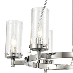 Melinda 26' 6 Light Chandelier in Polished Chrome