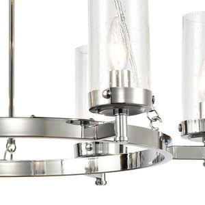 Melinda 26' 6 Light Chandelier in Polished Chrome