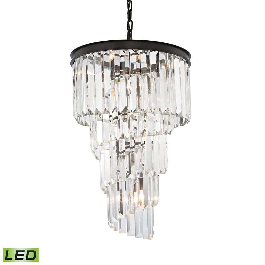 Palacial 16' 6 Light LED Chandelier in Oil Rubbed Bronze