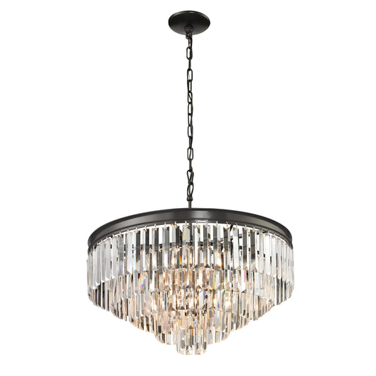 Palacial 24" 6 Light Chandelier in Oil Rubbed Bronze