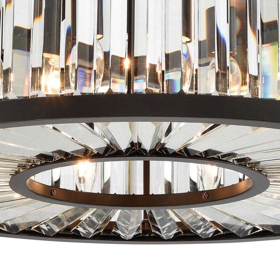 Palacial 28' 9 Light Chandelier in Oil Rubbed Bronze