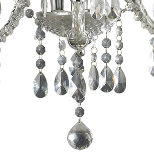 Theatre 16' 3 Light Chandelier in Clear