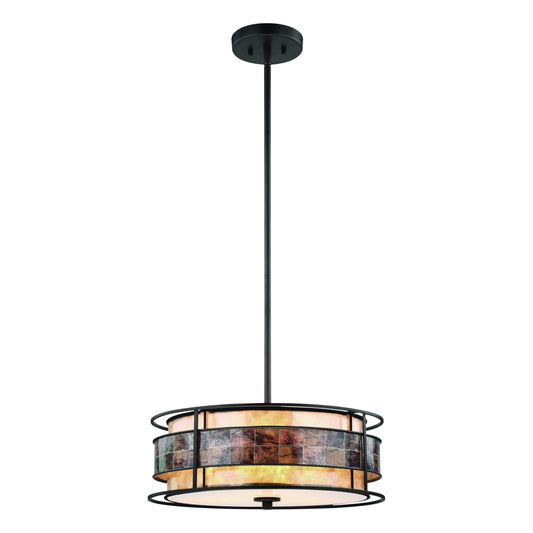 Tremont 18" 3 Light Chandelier in Tiffany Bronze