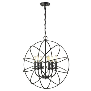 Yardley 23' 6 Light Chandelier in Oil Rubbed Bronze