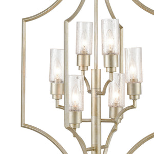 Cheswick 22' 6 Light Chandelier in Aged Silver