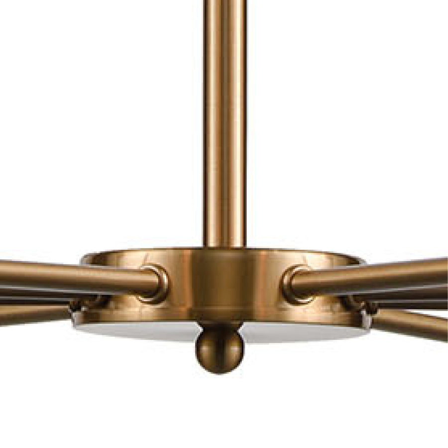 Astoria 32' 9 Light Chandelier in Satin Gold