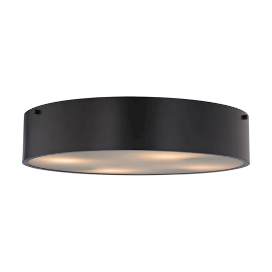 Clayton 21" 4 Light Flush Mount in Oil Rubbed Bronze