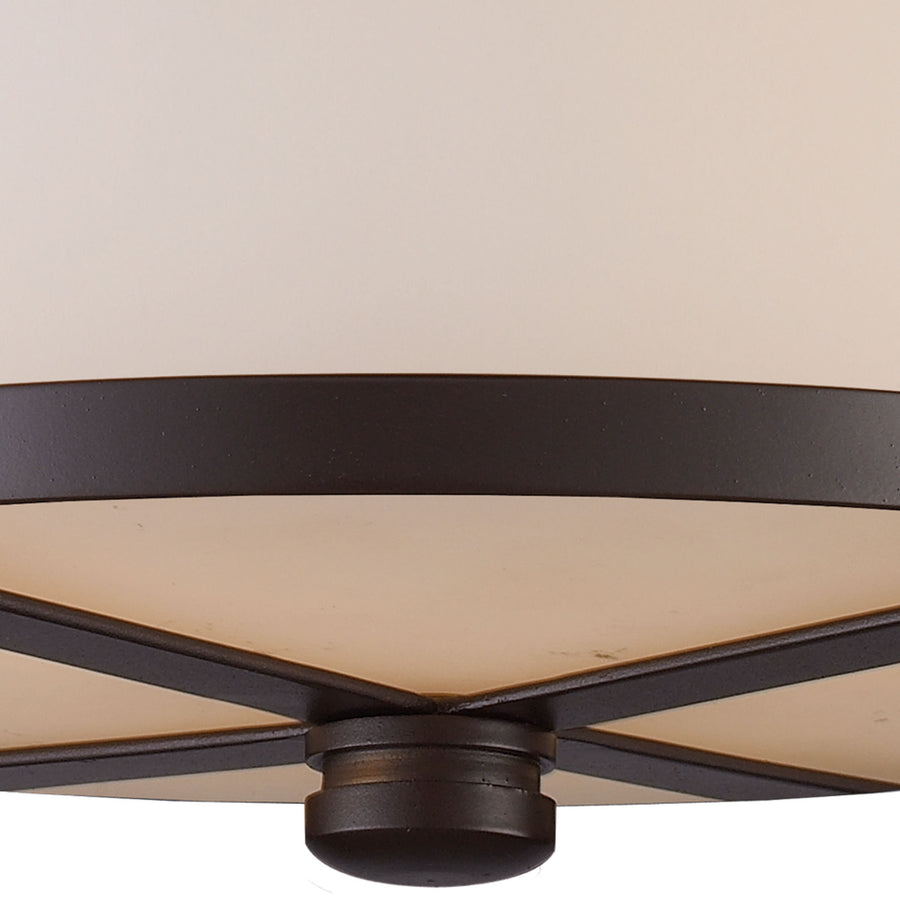 Flushmounts 13' 2 Light Flush Mount in Oiled Bronze