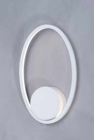 Phase 13.75' Single Light Wall Sconce in Matte White