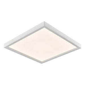 Ceiling Essentials 7.5' 1 Light Flush Mount in White