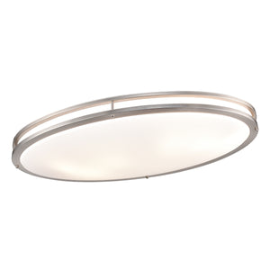 Clarion 32.5' 6 Light Flush Mount in Brushed Nickel