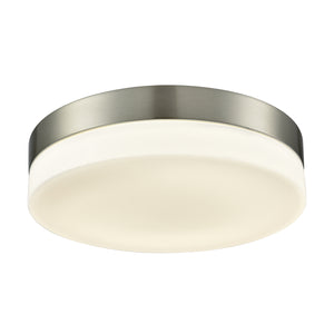 Holmby 11' 1 Light Flush Mount in Satin Nickel