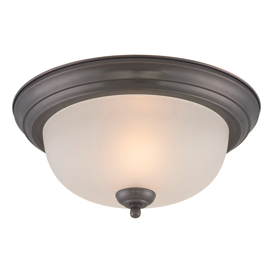 Ceiling Essentials 12" 1 Light Flush Mount in Painted Bronze