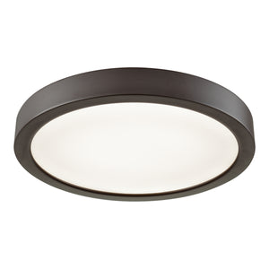 Titan 8' 1 Light Flush Mount in Oil Rubbed Bronze