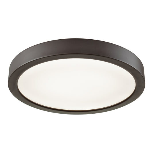 Titan 8" 1 Light Flush Mount in Oil Rubbed Bronze