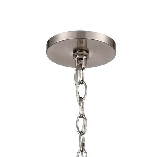 Amore 12" 1 Light Pendant in Satin Nickel