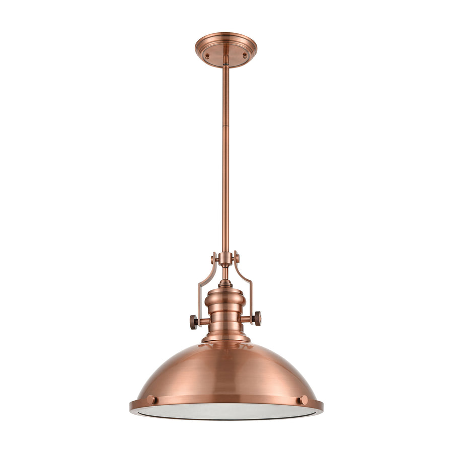 Chadwick 17' 1 Light Pendant in Antique Copper