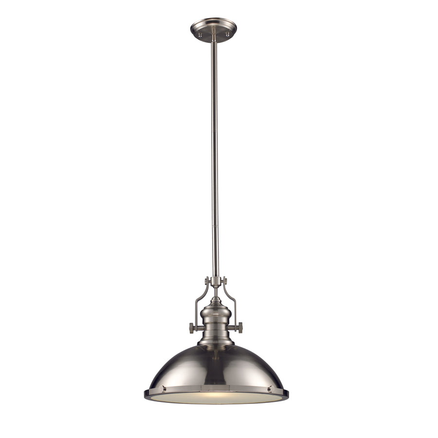 Chadwick 17' 1 Light Pendant in Satin Nickel