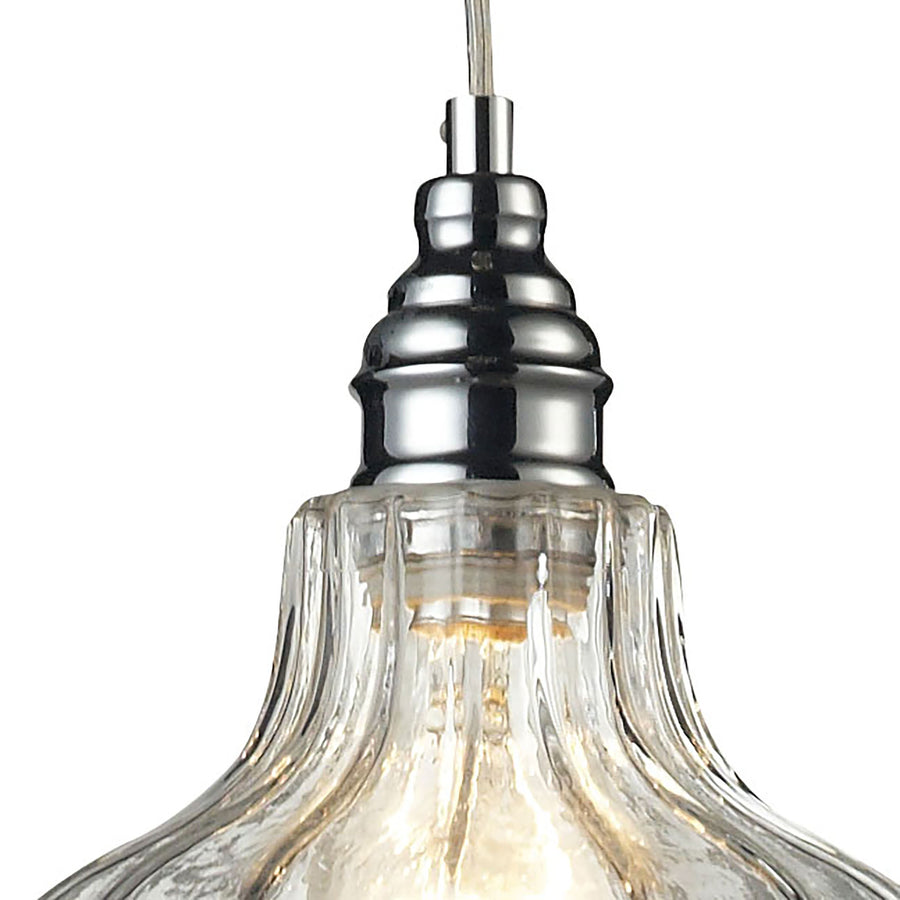 Danica 8' 1 Light Mini Pendant in Polished Chrome