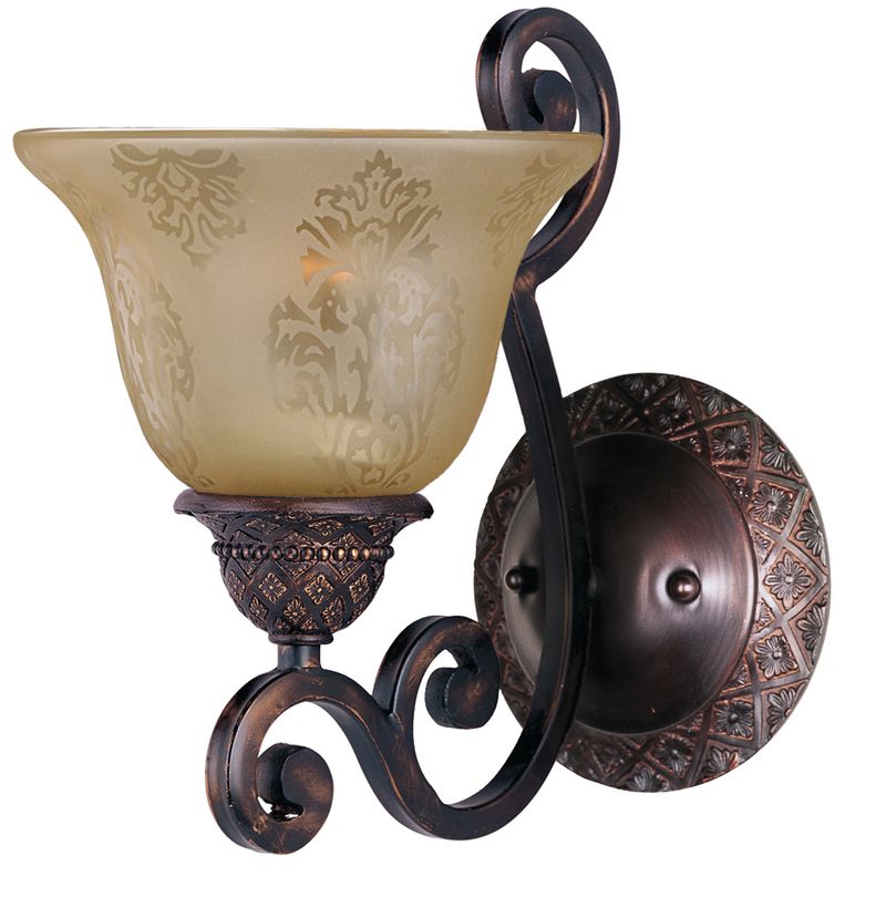 Symphony 11' Single Light Wall Sconce in Oil Rubbed Bronze