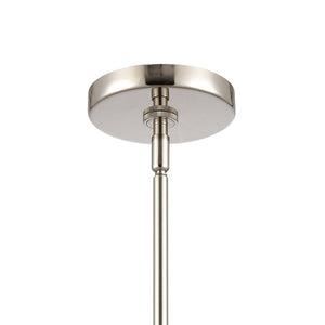 Gabby 14' 1 Light Pendant in Polished Nickel