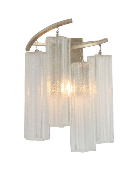 Victoria 13" Single Light Wall Sconce in Golden Silver