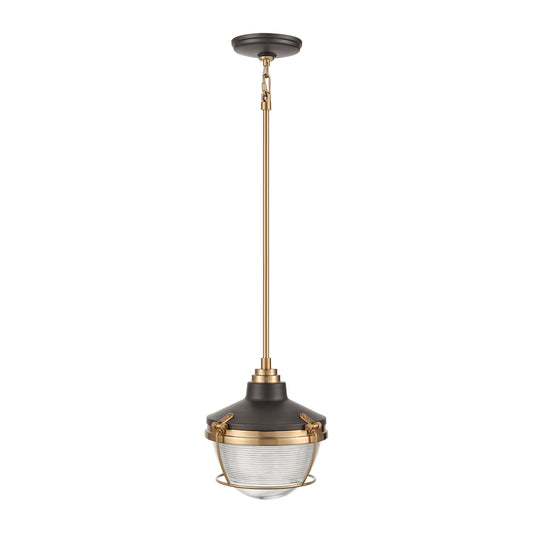 Seaway Passage 10" 1 Light Mini Pendant in Oil Rubbed Bronze