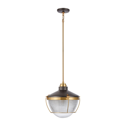 Seaway Passage 14" 1 Light Pendant in Oil Rubbed Bronze