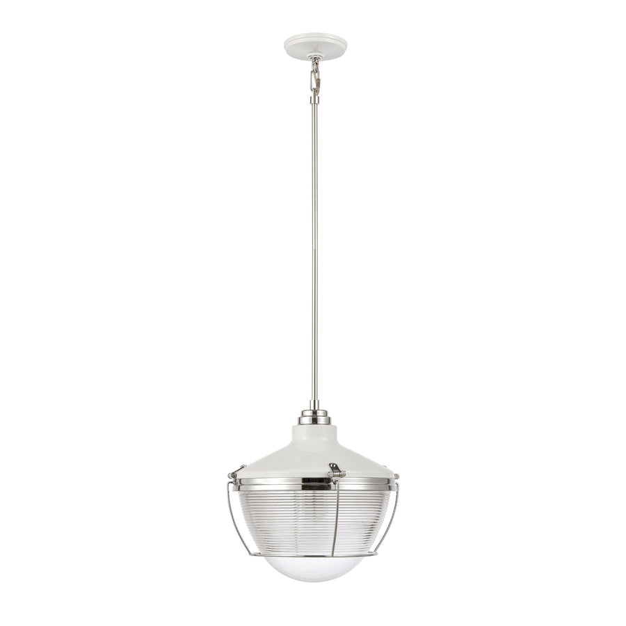 Seaway Passage 14' 1 Light Pendant in White