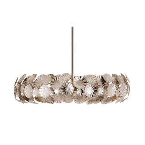 Camora 7' 3 Light Pendant in Nickel