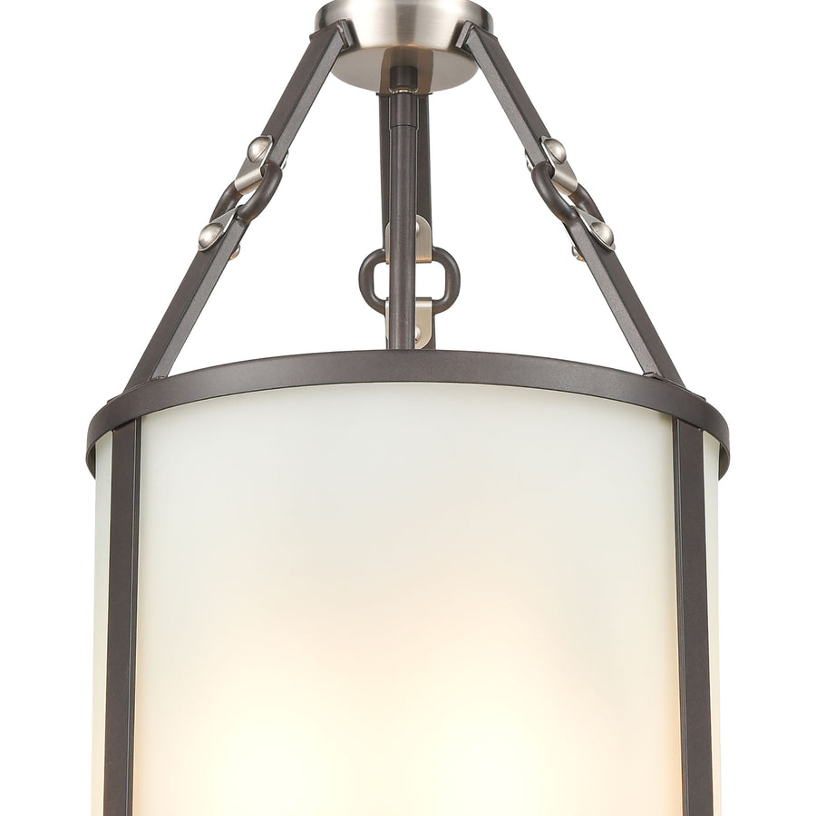 Armstrong Grove 12' 3 Light Pendant in Espresso