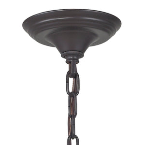 Arthur 7' 3 Light Mini Pendant in Aged Bronze