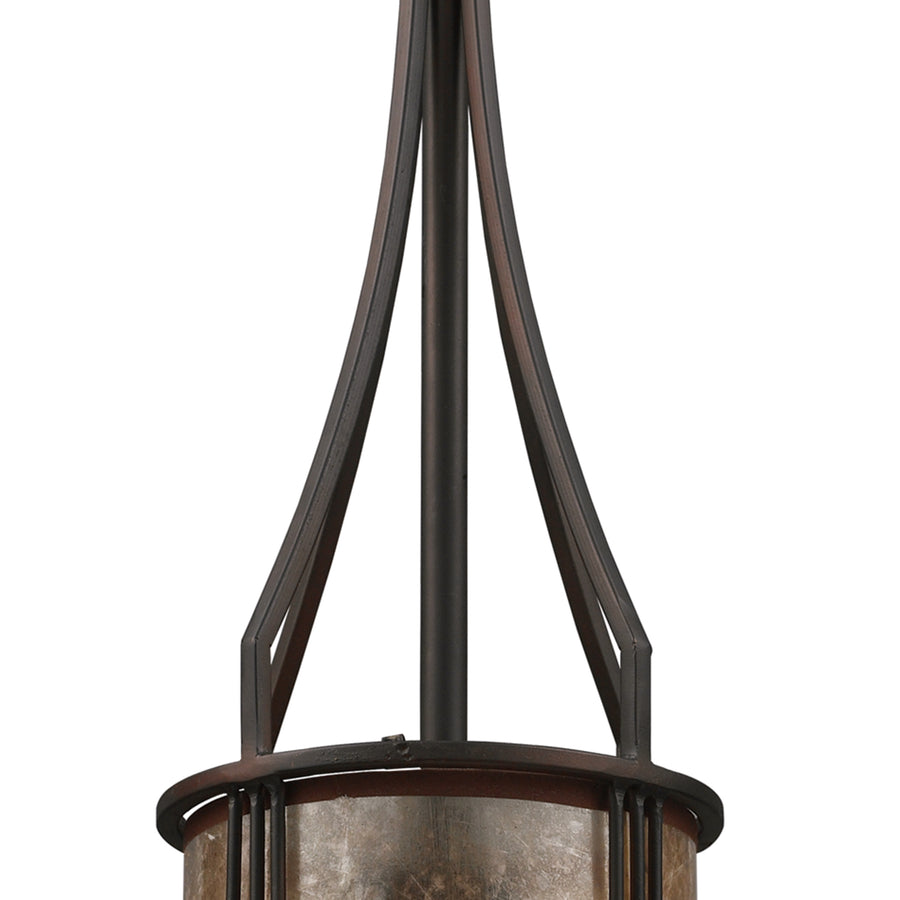 Barringer 6' 1 Light Mini Pendant in Aged Bronze